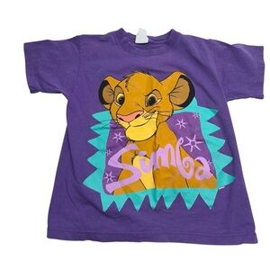 Vintage Lion King Simba Single Stitch T-Shirt